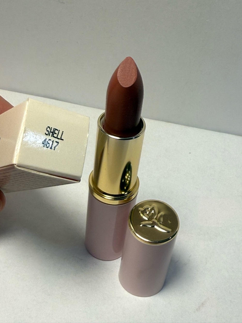 Mary Kay High Profile Creme Lipstick Shell 4317 Full Size Vintage Discontinued